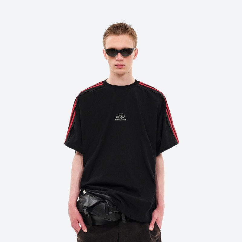 4-Stripe Loose-fit T-shirt